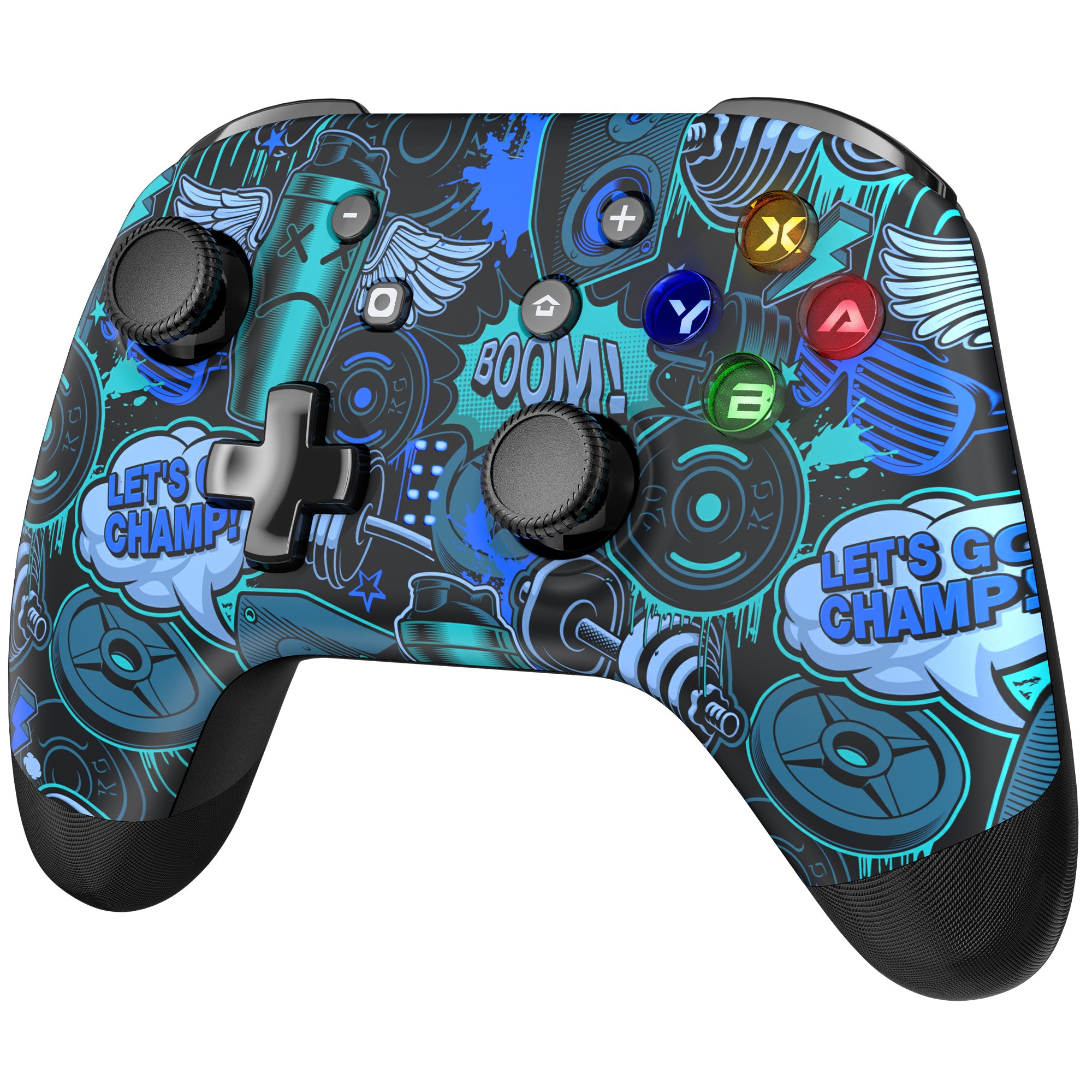 EASYSMX ESM-9124 Wireless Gamepad Bluetooth Joystick Controller for Nintendo Switch, Windows PC EASYSMX ESM-9124 Wireless Gamepad Bluetooth Joystick Controller for Nintendo Switch, Windows PC